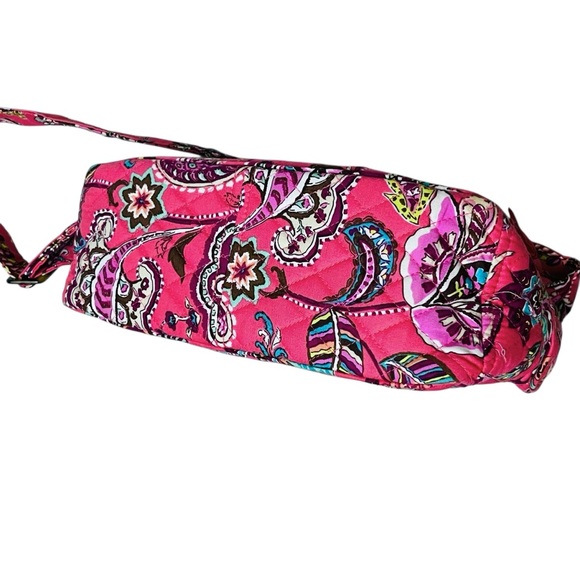 Vera Bradley Call Me Coral Crossbody Bag Adjustable/Strap Paisley Paradise - Picture 9 of 14